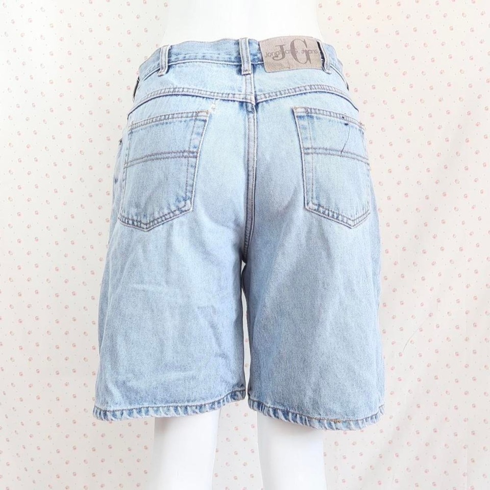 jonathan jeans baggy denim jorts light wash shorts size 32 vintage